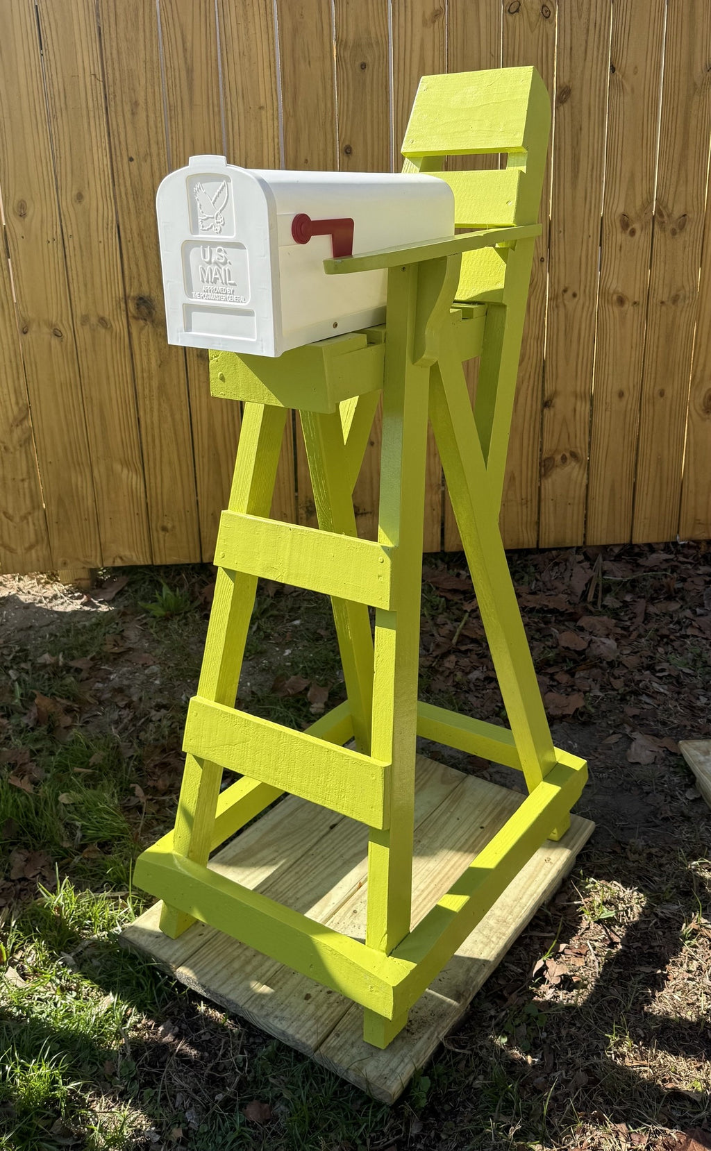 Lifeguard Stand Mailbox
