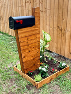 Presidential Elite Cedar Post Mailbox