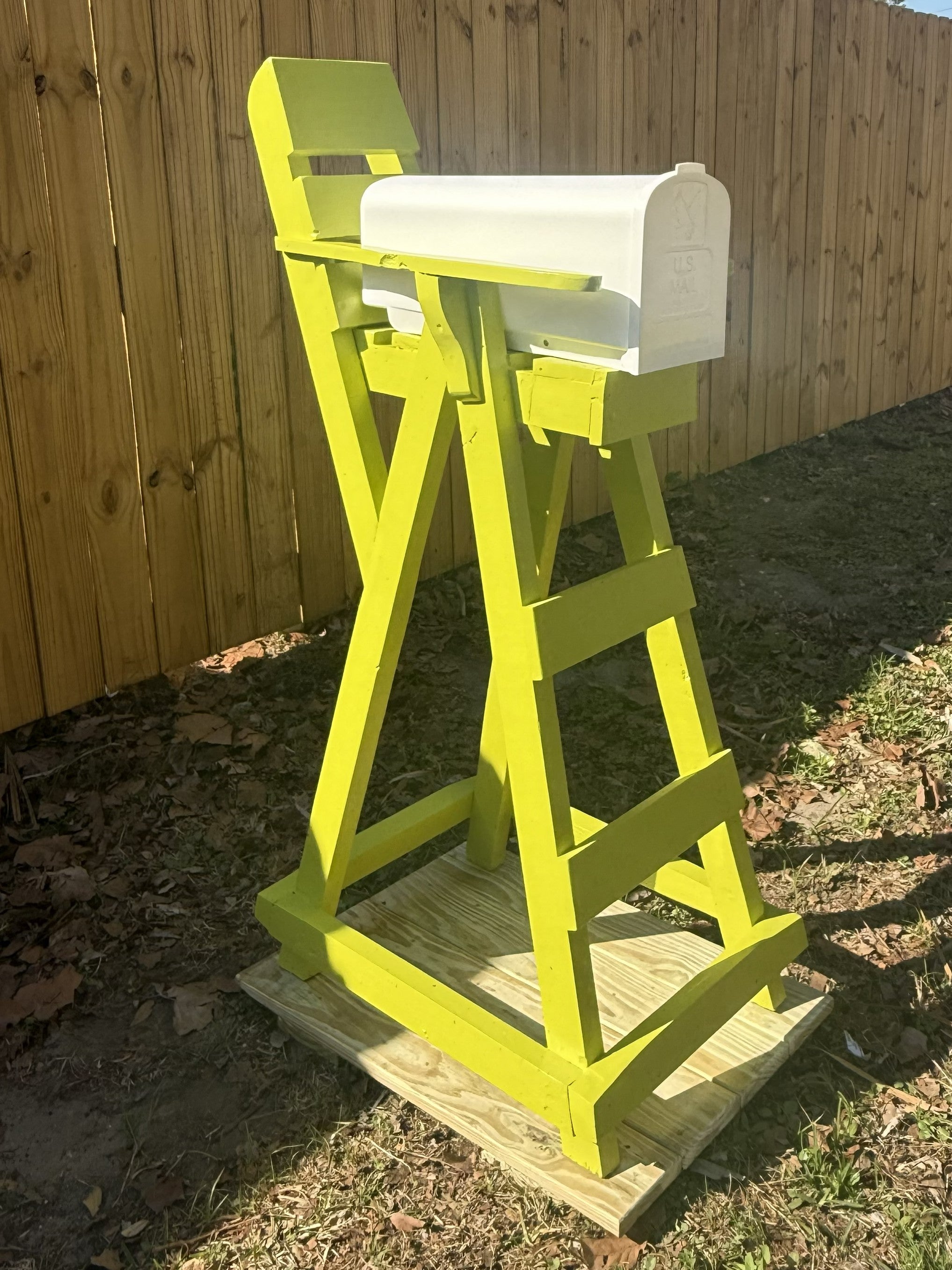 Lifeguard Stand Mailbox
