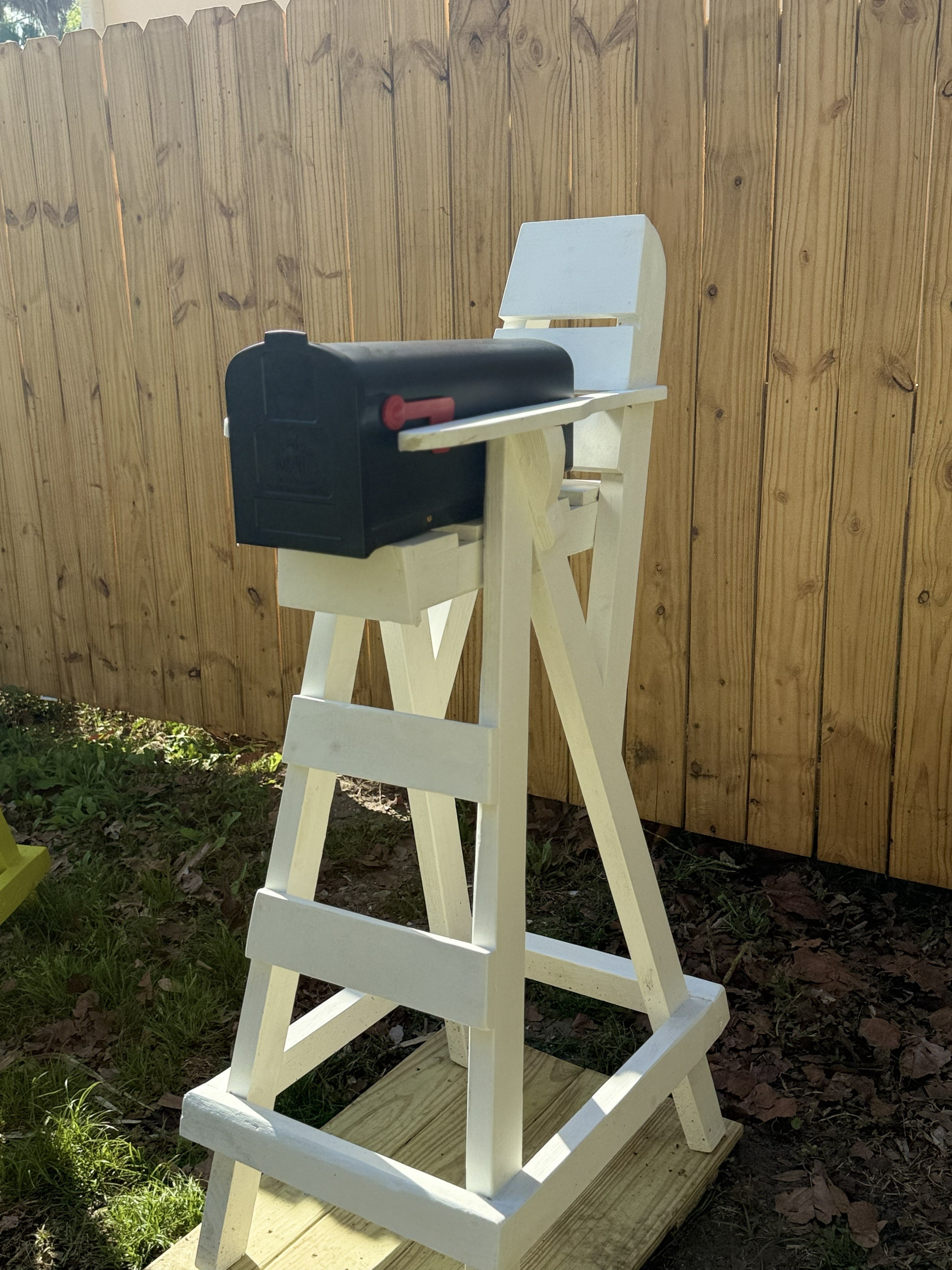Lifeguard Stand Mailbox
